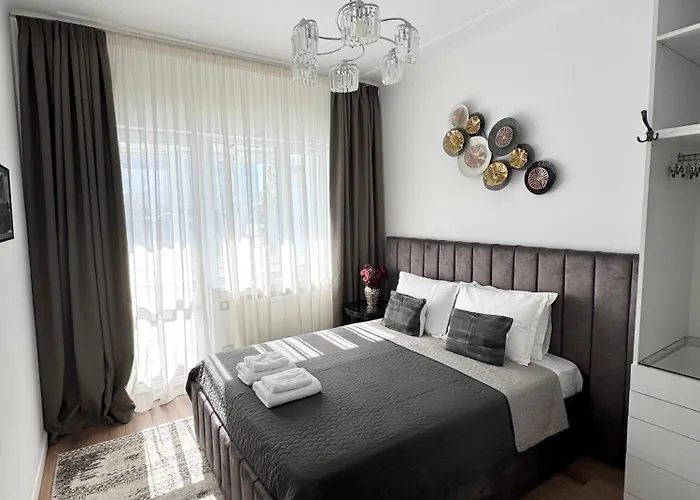 Sky View - Luxury - Sanador Victoriei 부쿠레슈티