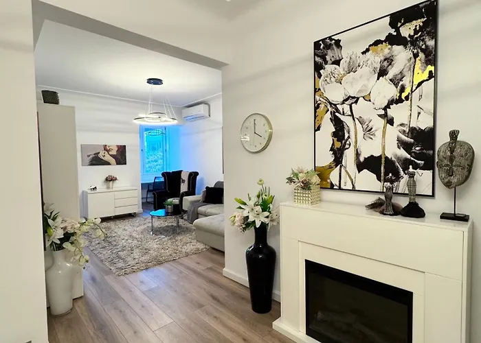 Sky View - Luxury - Sanador Victoriei 부쿠레슈티